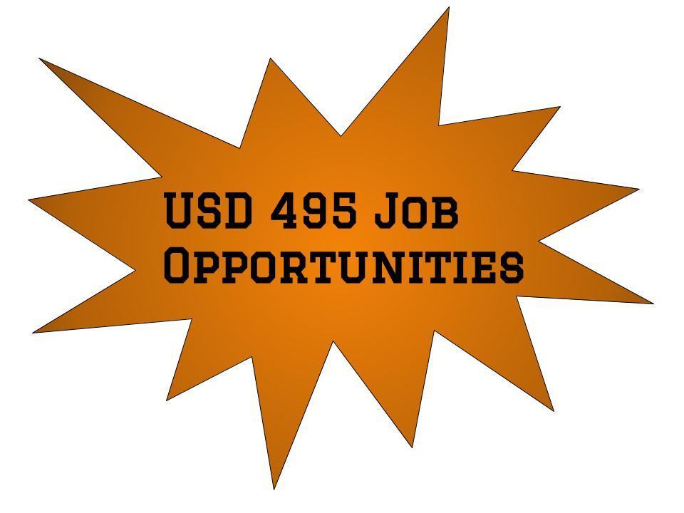USD 495 Job Opportunities