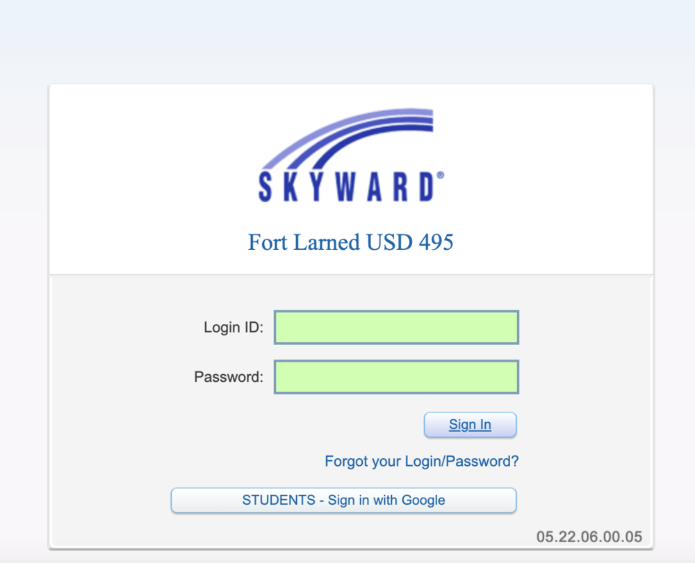 What Is Skyward Fort Larned USD 495