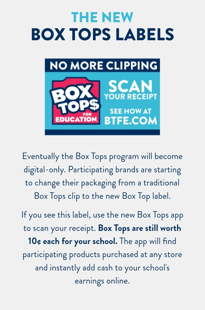 Box Tops for Larned Elementary School