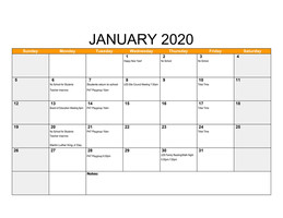 January Events at LES